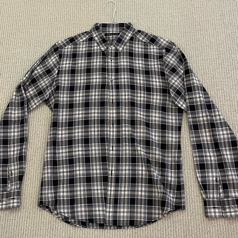 Theory Button Down